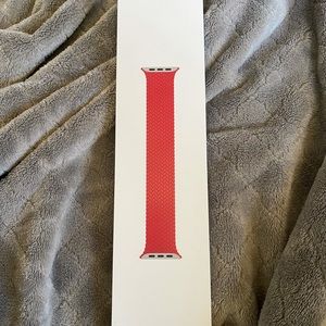 44mm (PRODUCT)RED Braided Solo Loop - Size 12